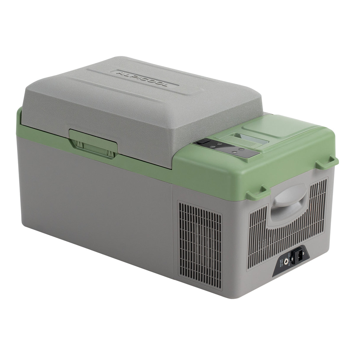 Alpicool Y19E Portable Fridge 21 Quart Grey & Black